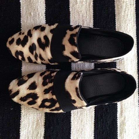 givenchy leopard loafers
